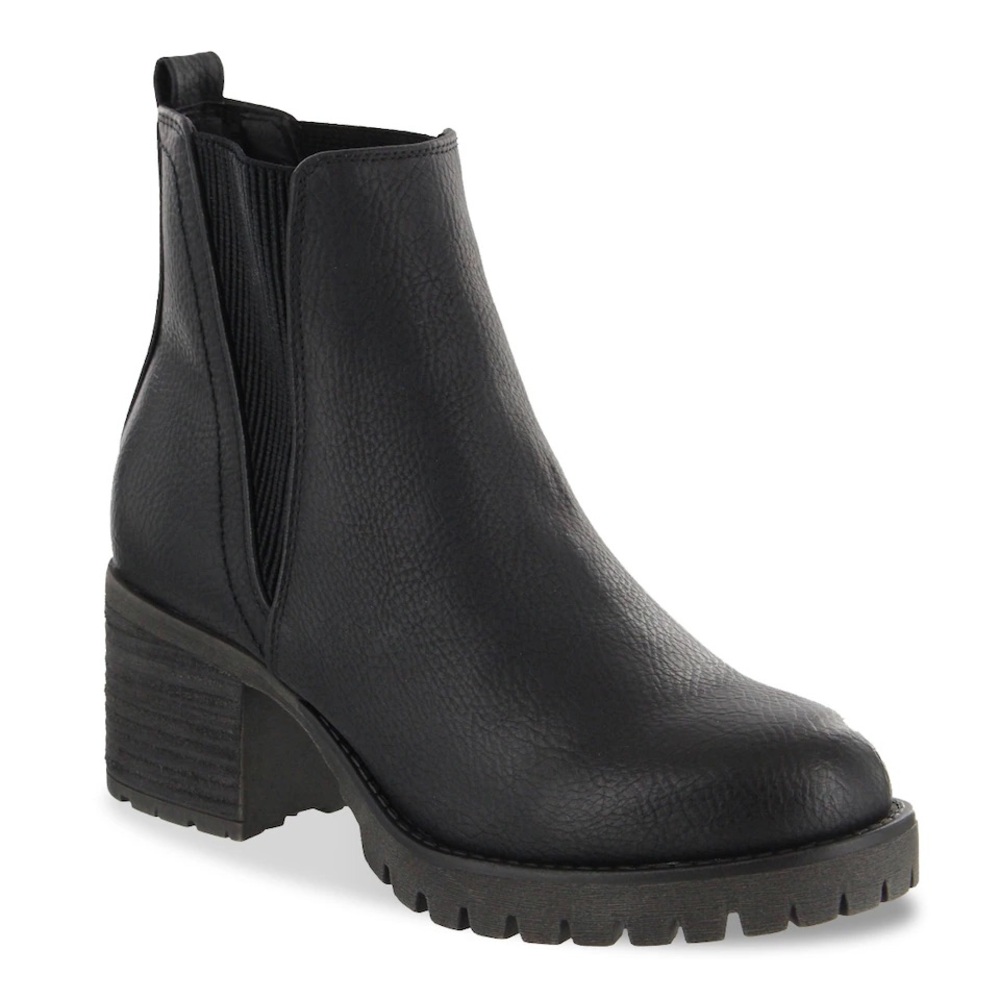 Mia Jody Chelsea Boots Black Size 10